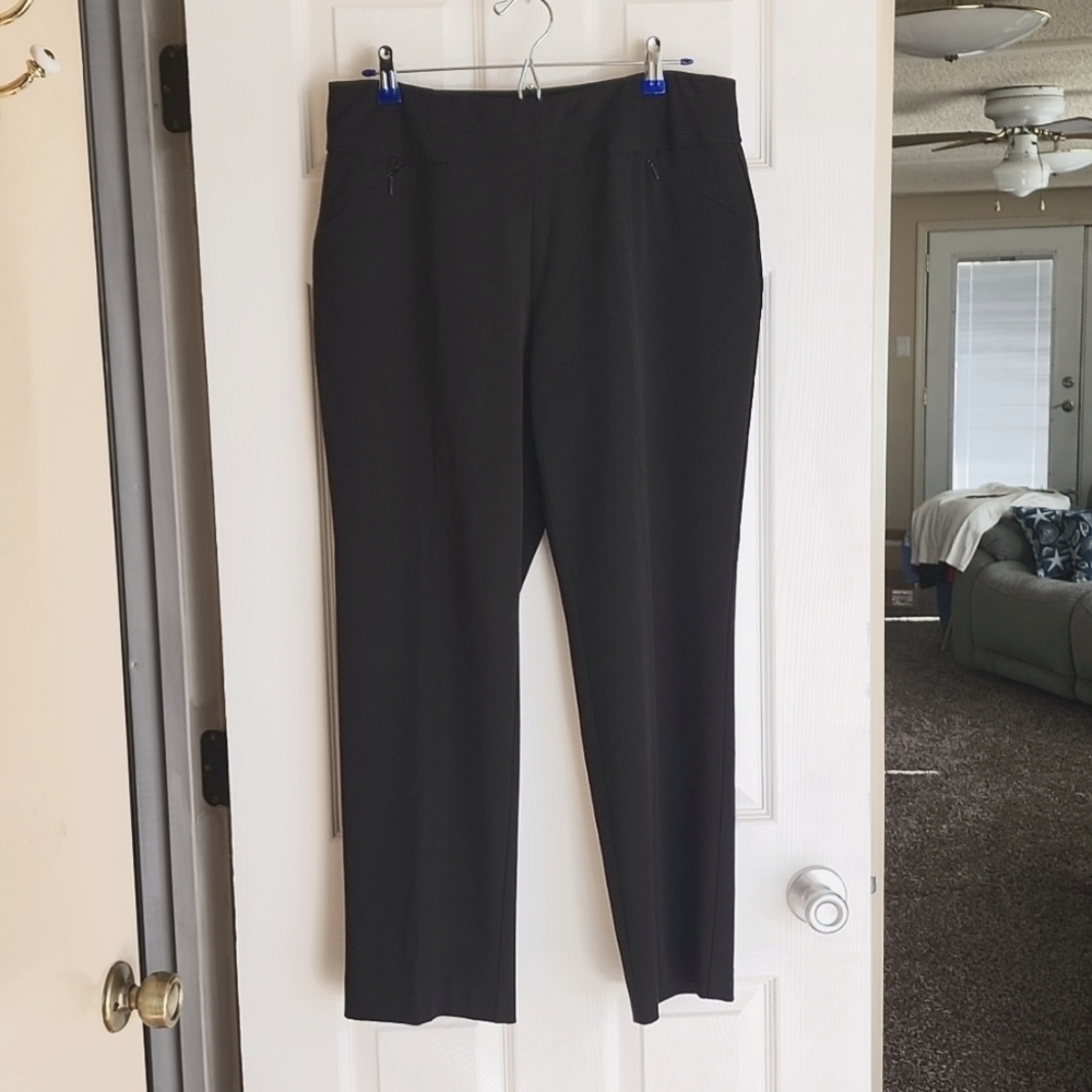 Investments black dress pants womens 12P like new